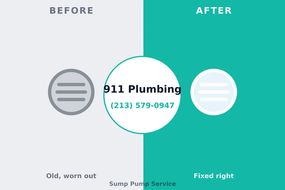 Before and after: plumbing repair Frisco, CO